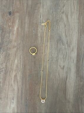 Necklace and matching Ring set